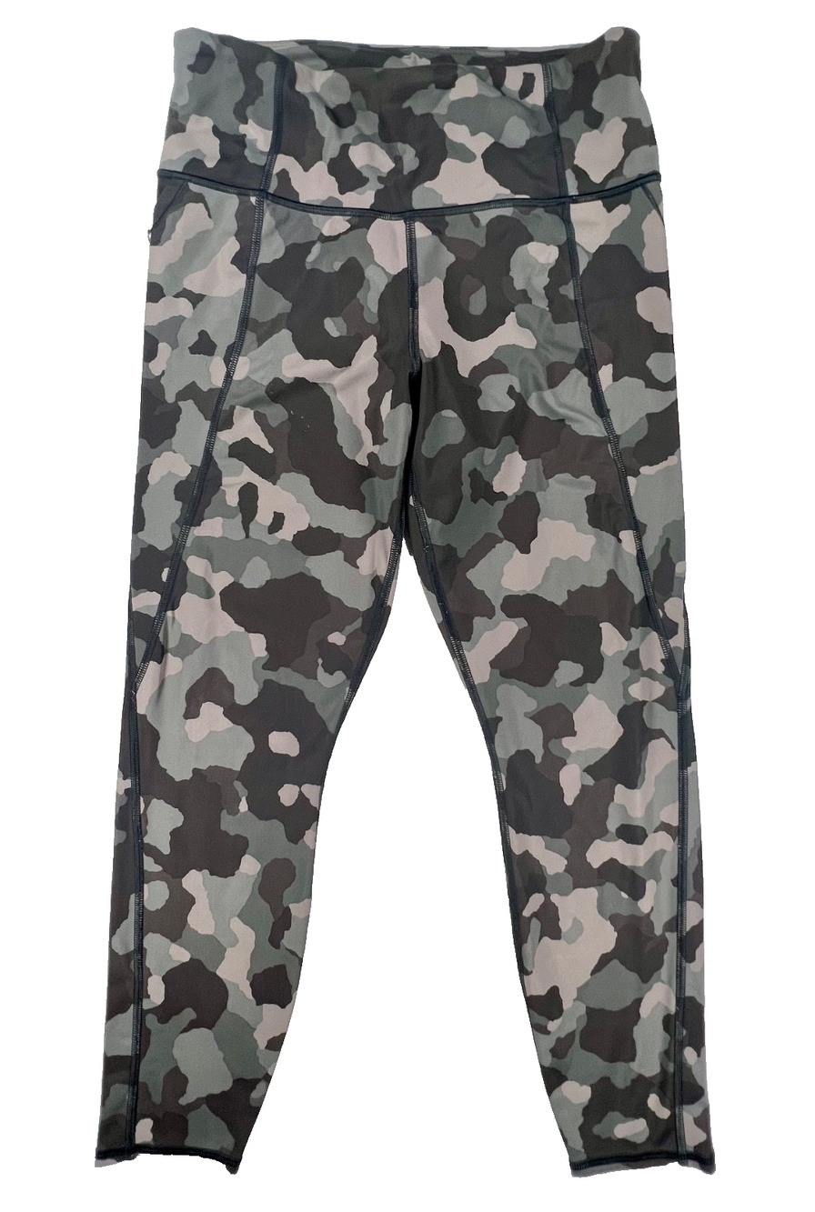 Athleta Lightning Camo 7/8 Supersonic Tights (Women's M)